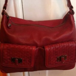 Not Available: Elliott Lucca Leather Hobo Handbag